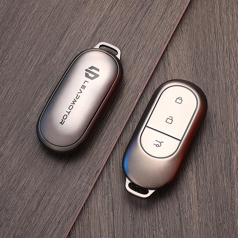 

For Leapmotor B10 T03 C01 C11 Car Key Case Cover Key Fob Cover Tpu Remote Key Holder Anti-Scratch Keychain Accessories