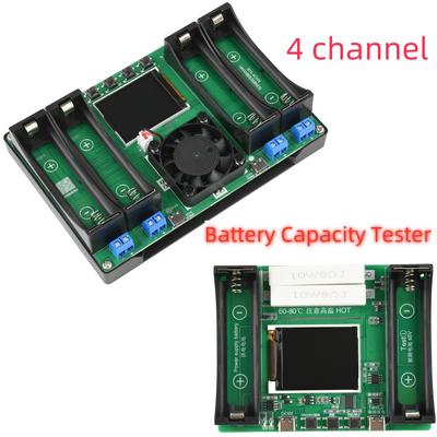 Tester kapacity lithiových baterií 18650, modul MAh MWh, digitální detektor výkonu baterie, tester baterií 18650 typu C