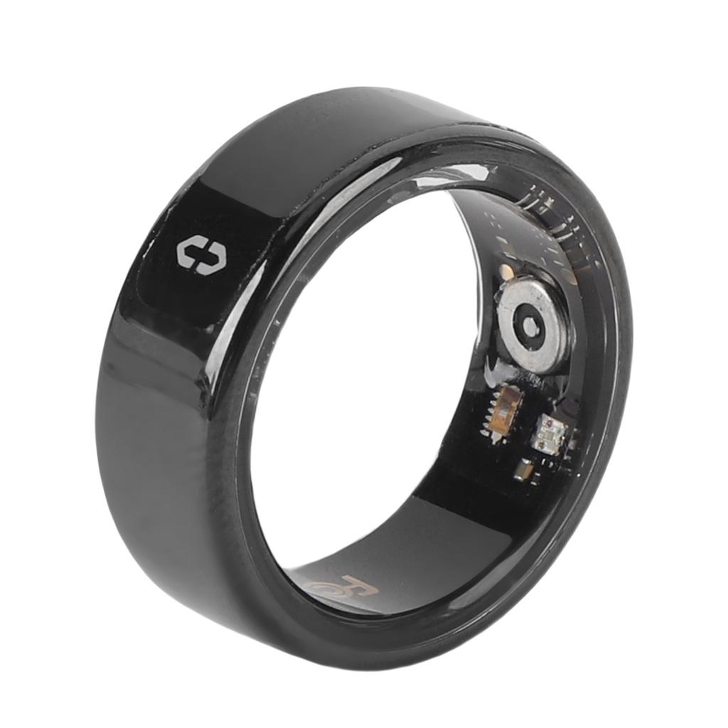 Fitness Tracker Ring mit Displaybildschirm Video Page Turner Kamerasteuerung 50 Meter Wasserdichtigkeit Sma