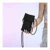 Nylon Rhombus Bag, Simple Letter Style.