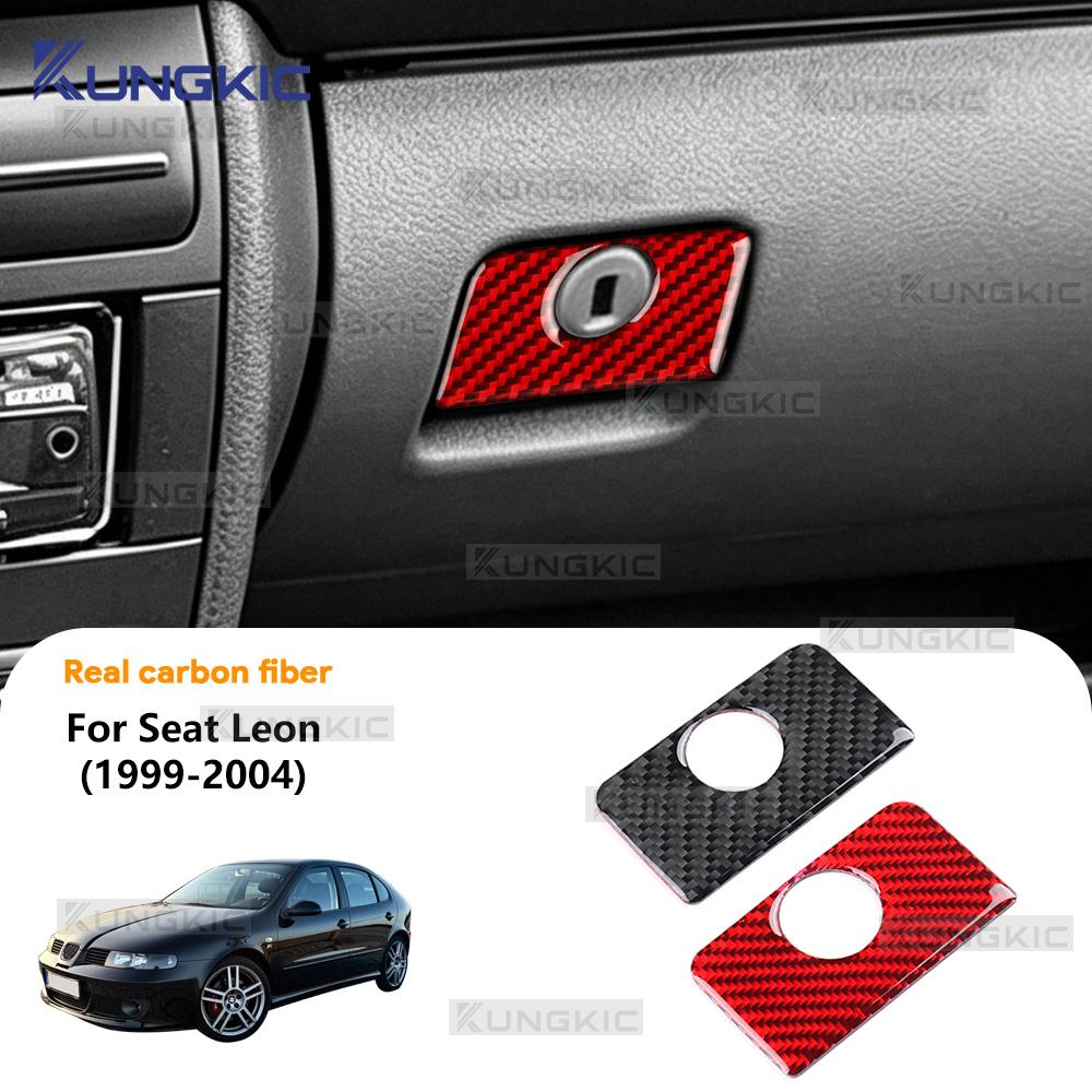 Carbon Fiber Style Interior Sticker for Seat Leon MK1 1M 1999 2000 2001 2002 2003 2004 Interior Panel