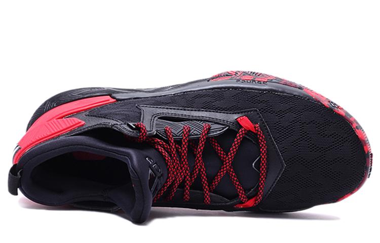 Adidas D Lillard 2 'Black Light Scarlet Cardinal' B42387
