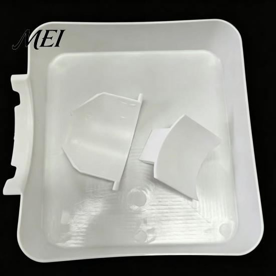 Under Washer Catch Basin Washing Machine Drain Pan, Heavy Duty Leak Proof Drainage Water Damage Prevention Tray Tray, Floor Protection for Front Load