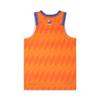 Li Ning CBA Series 24-25 Season Shanghai Jiushi Fan Edition Pullover Letter Print V-Neck Basketball Jersey Men jersey Sunshine-Orange AAYU519-1