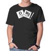 Unisex Crew Neck T-Shirt Ohmygod Graphic Short Sleeve Casual Tee