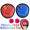 Colorful Throwing Ball Toy Ball Racket Parent-Child Interactive Toy  Lawn Games