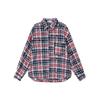 Camisa de manga larga a cuadros 2024, estilo japonés de Hong Kong, camisa holgada, abrigo informal versátil de moda de verano para niños