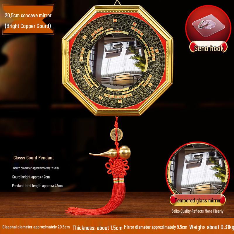 Wypukłe lustro Bagua Tai Chi do dekoracji domu i sklepu