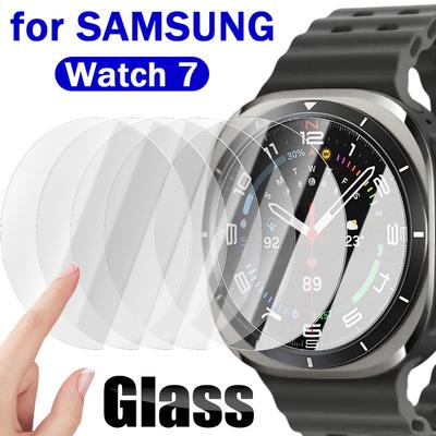 3 buc protector de ecran pentru Samsung Galaxy Watch Ultra 47mm folie de protecție din sticlă securizată pentru Samsung Watch 7 40 44mm folie de protecție