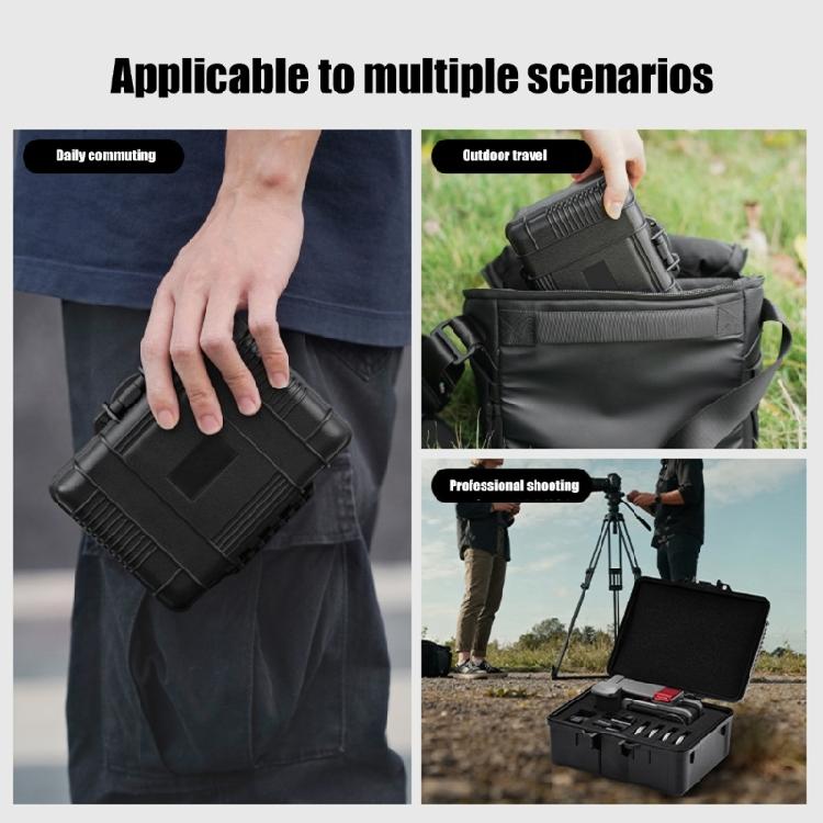 Water Resistant Protective Case For Action Cameras Featuring Foam Interior Travel Box