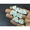 100Cts. Natural Howlite Matche Pair Fancy Cabochon Loose Gemstone 06Pair Lot C-3353