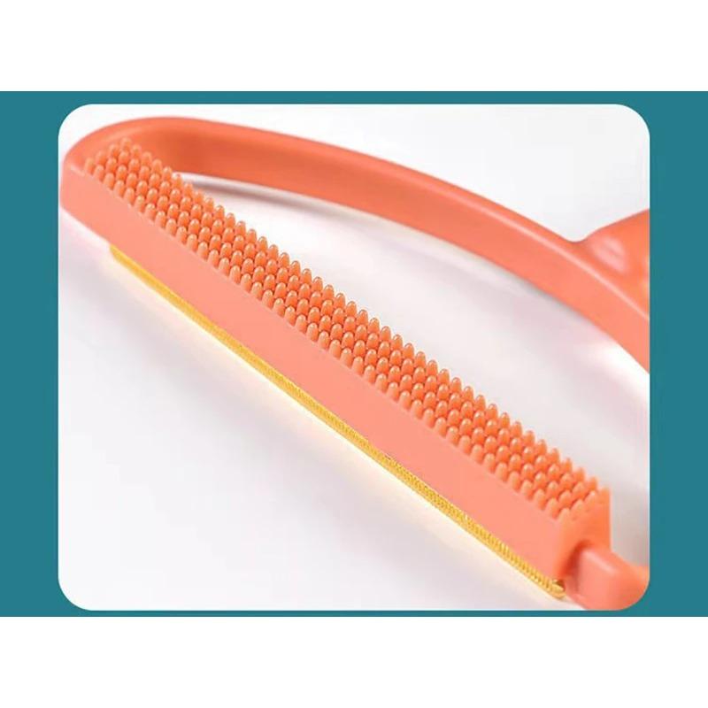Double-Side Lint Remover Portable Pet Hair Remover Brush Manual Fluff Remover Clothes Fuzz Fabric Shaver Carpet Clothes Brush