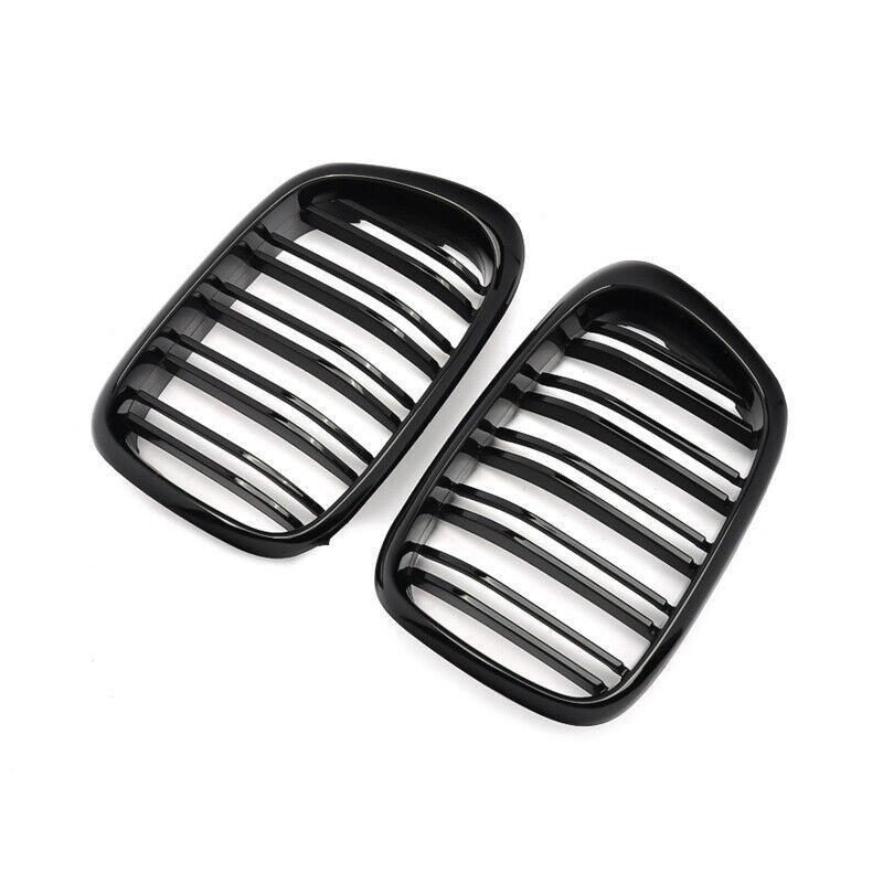 For BMW 5 Series E39 1999 2000 2001 2002 2003 Front Hood Kidney Bumper Racing Grille Mesh Grill Car Replacement Accessories