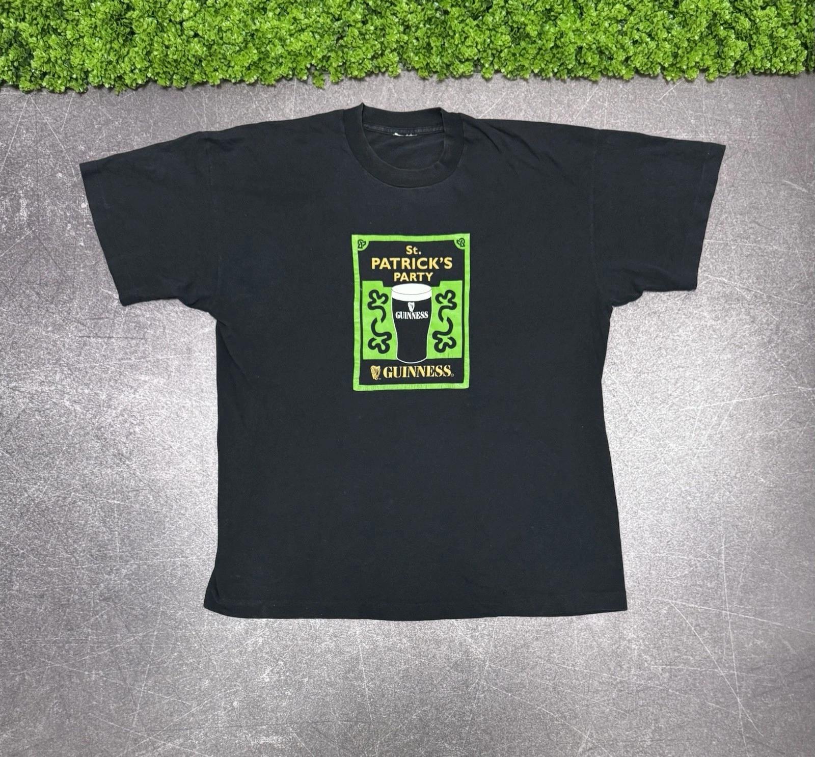 

Vintage 90’s Guinness St. Patrick’s Day Beer Tee 2XL