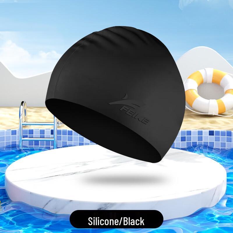 Norman Waterproof Silicone Swim Cap
