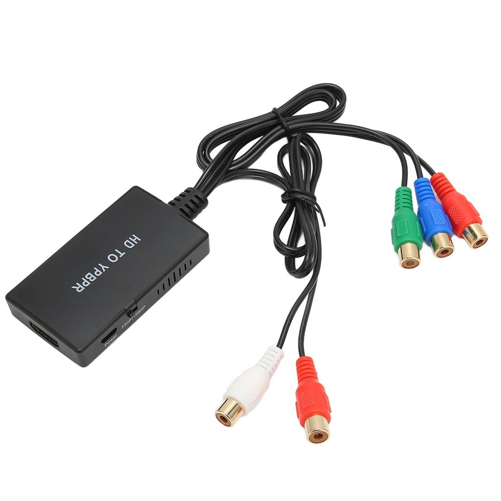 HD-Multimedia-Schnittstelle zu YPbPr-Konverter 720P 1080P AV-Adapter für IOS TV für PS3 für Xbox DVD-Player
