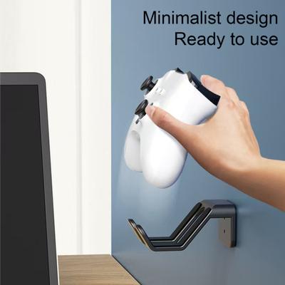 Βάση Τοίχου για Χειριστή Παιχνιδιών με Αντιολισθητικά Μαξιλαράκια Χωρητικότητα Φορτίου 2KG Απλή Εγκατάσταση Ράφι Έκθεσης Χειριστή Παιχνιδιών για Switch