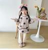 2025 Fall/Winter Unisex Fleece Smock for Kids: Reversible Baby Bib and Eating Wear