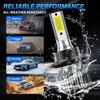 Fit For 2005- Ford F250 F350 F450 Super Duty Driving Light Bulbs Combo, 500% Enhanced Visibility With 12000RPM Turbo Fan, Direct Tallation, 6-Pack