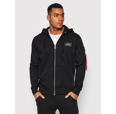 Alpha Industries Hoodie Back Print Zip