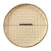 Large Round Bamboo Woven Winnowing and Drying Basket Tray