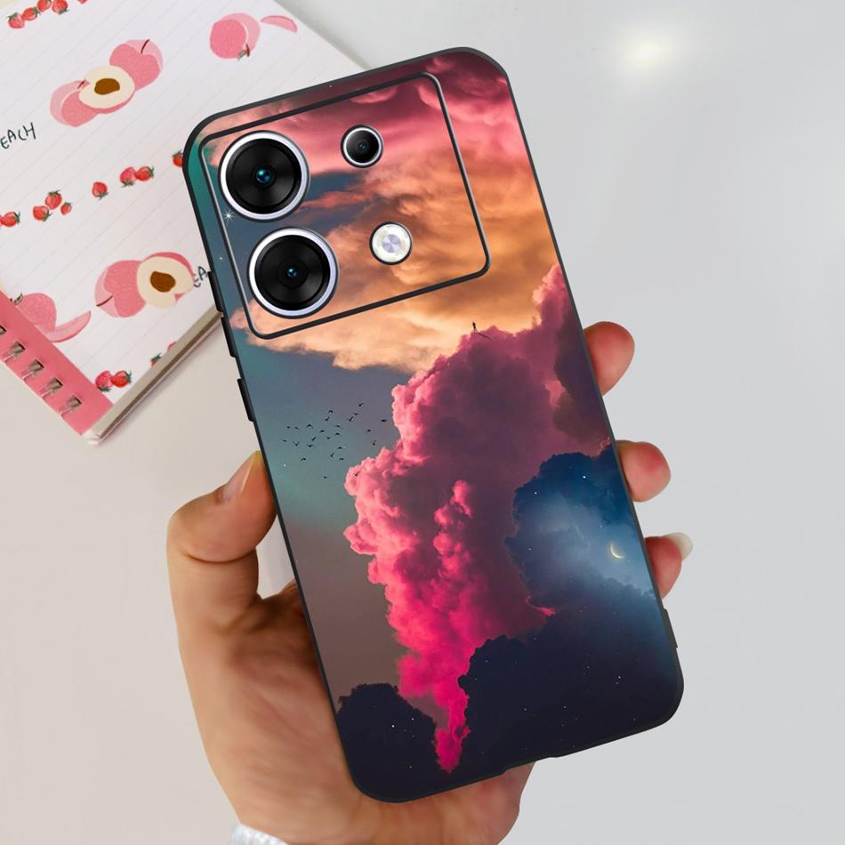 For Infinix Zero 30 X6731 Case Zero 30 4G X6731B Elegant Printing Soft Silicone TPU Slim Cases Cover For Infinix Zero30 5G