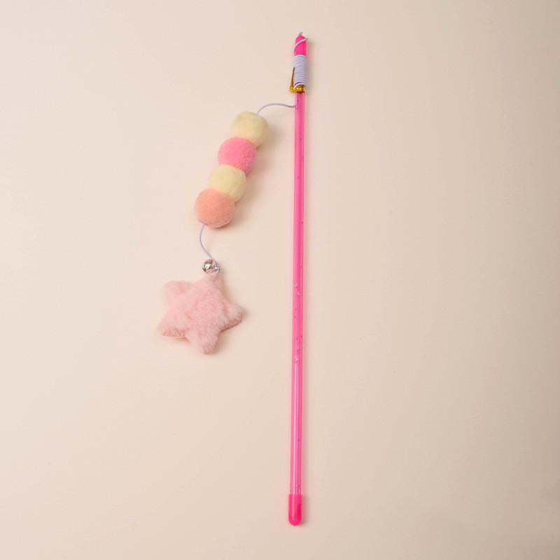 

Rope Caterpillar Cat Toy Fun And Engaging Perfect Playtime And Exercise 31cm розовый