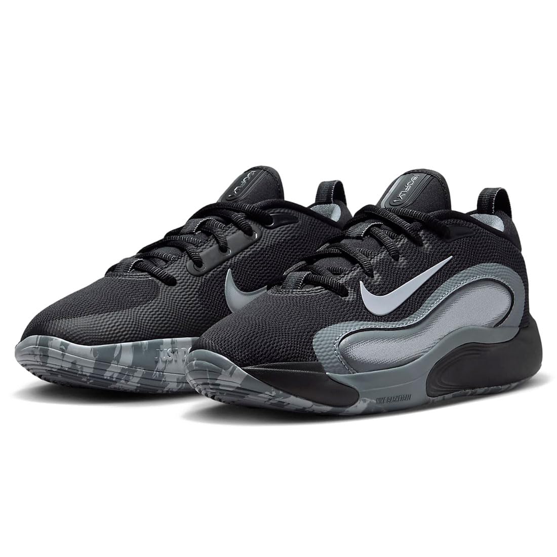 Nike IsoFly J IsoFly Gray Size Black/Cool Gray/White/Wolf FN4384-001 24.5cm