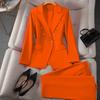 Spring Red Suit Jacket Female Professional Temperament Commuter Small Fashion Suit Suit Female
