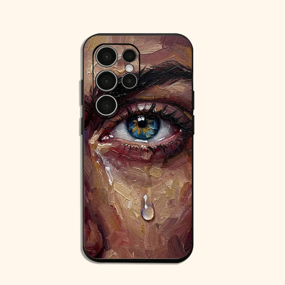 

Colorful eyes Phone Case For Samsung Galaxy S 24,25,23,22,21,20 Plus Ultra 5G Lite Shockproof Cover Samsung S24ULTRA