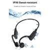 Bone Conduction Headphones Wireless BT 5.0 Earphone Outdoor Sports Headset IPX6 Waterproof Sweat Proof with Earbuds