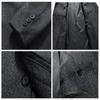Men Wool Coat Autumn Winter Wool Overcoat Woolen Jacket Male Pea Coat Plus Size 7XL