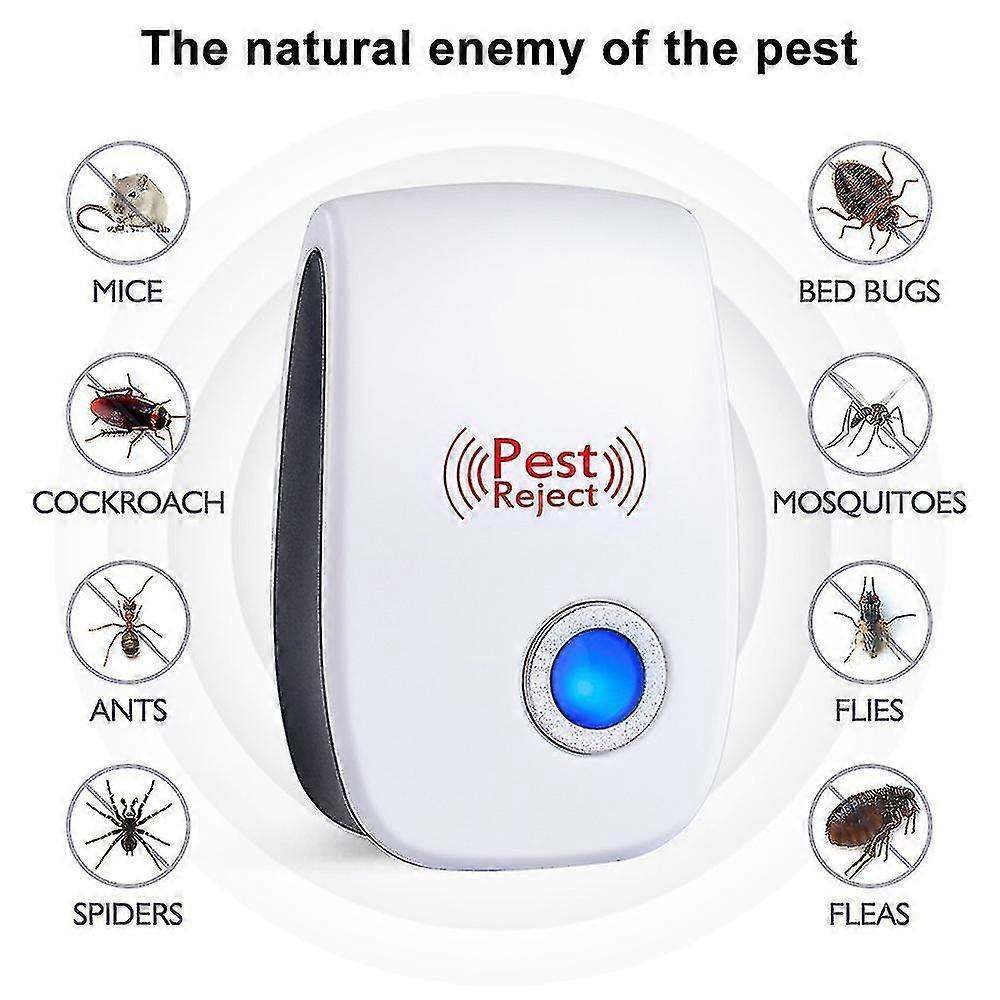 Two Pack Ultrasonic Mosquito Repellent Household Insect Repellent Ultrasonic Rat Repellent