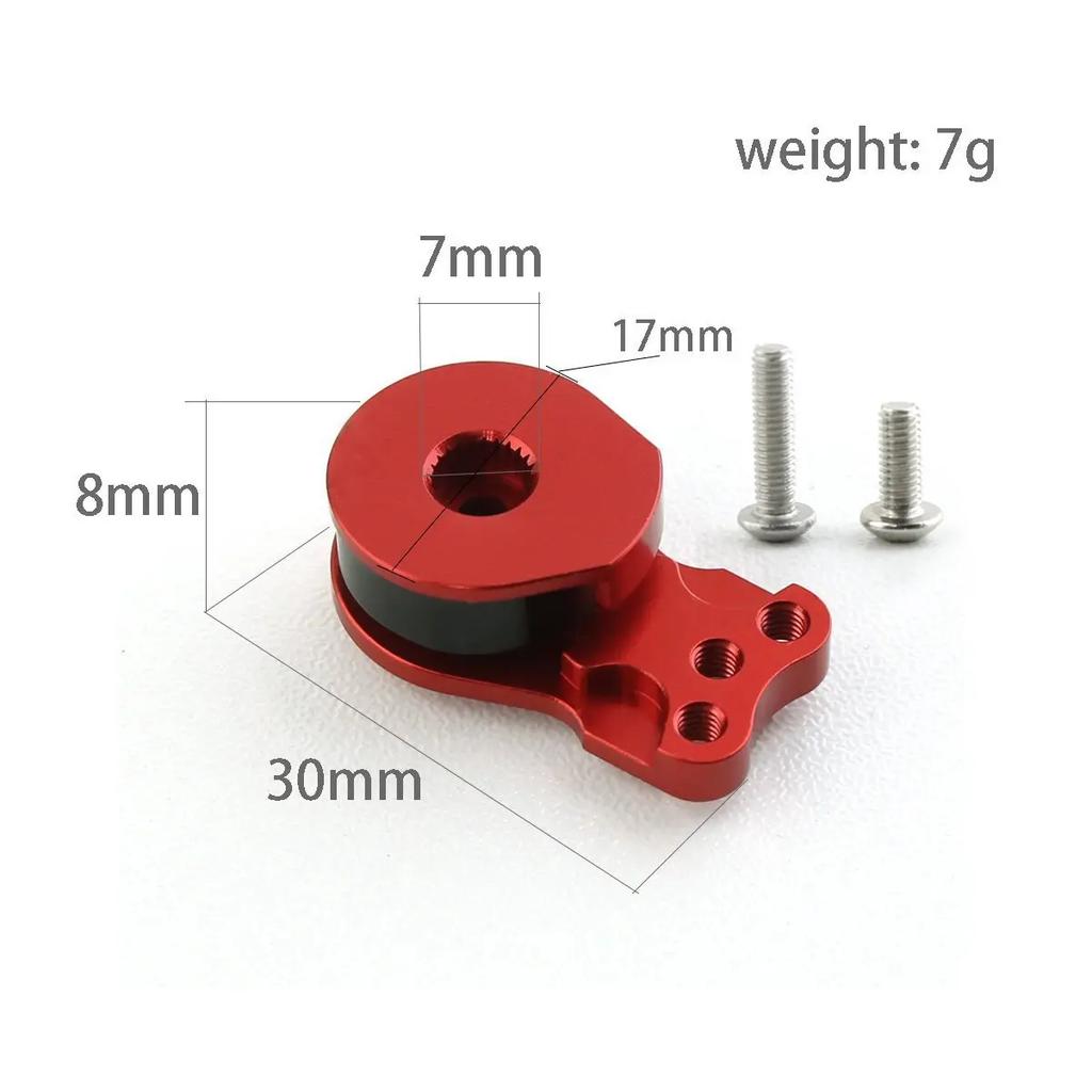 NEW 25T CNC Aluminum Alloy Steering Servo Swing Arm Horn For 1/8 1/10 RC Crawler Car Boat