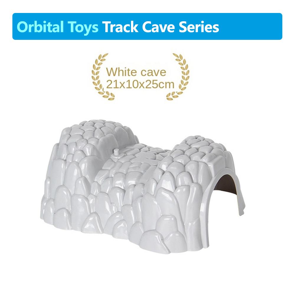 New Small Cave Tunnel Train Building Block Track Accessories Kids Wooden Track Compatible Toys S8