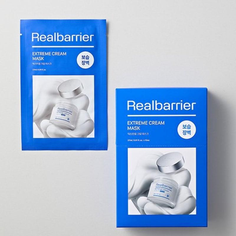 Real Barrier Masque Crème Extrême 27ml x 10 feuilles