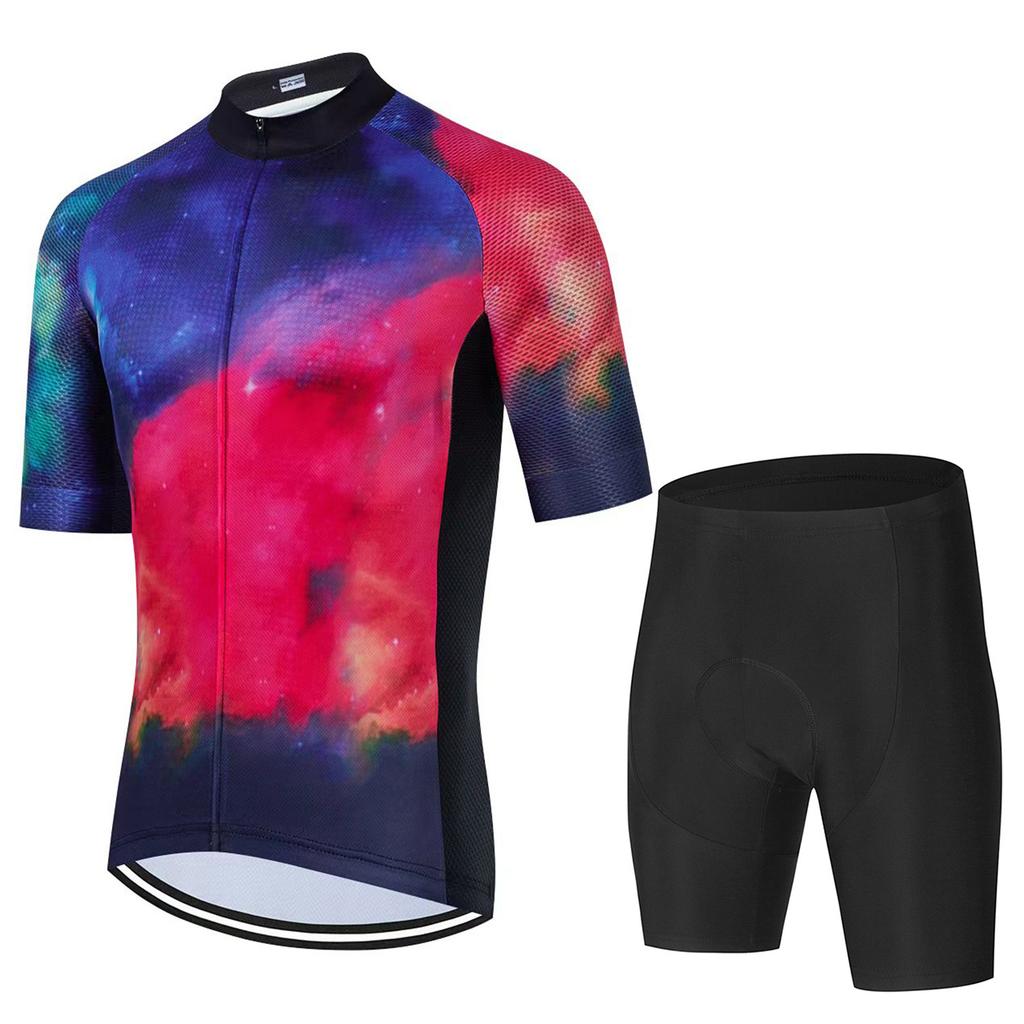 Men's Mountain Road Bike Clothes Bicycle Equipment, Breathable Cycling Top 2026 Summer Breathable Cycling Suit Set