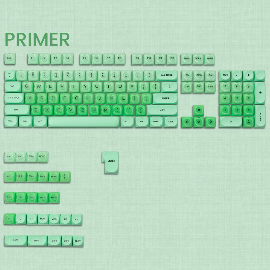 130 Keys Pink Liquid Foundation Keycap HOA Profile PBT Double Shot Keycap For Mx Switch Mechanical Keyboard ISO Enter Key Caps