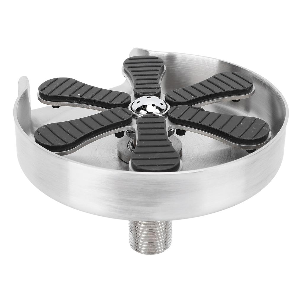 Automatic Cup Washer High Pressure Glass Rinser Press Type Stainless Steel Cup Cleaner for Bar