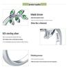 Avle Korean-Style Hummingbird 925 Sterling Silver Ring for Women (SCR323)