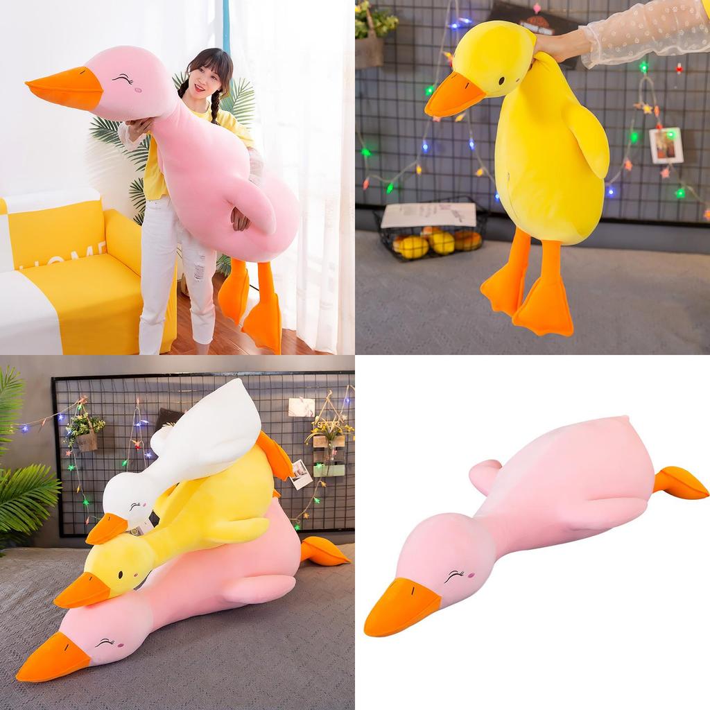 Adorable Plush Duck Toy Soft Stuffed Animal Cute Duck Pillow For Girls