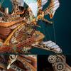 Assembly DIY 3D Wooden Puzzle Miniature Model Ship Building Block Kits  Children Kids Girls
