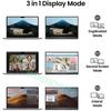 15.6/18.5 '' Portable Monitor 60/100Hz 1080P HDR With VESA Hole & Back bracket Laptop Extended Display for Mac Laptop PC Switch