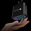 PD65W GaN Dual-Port Fast Charger for Computers and Tablets - European Standard Adapter