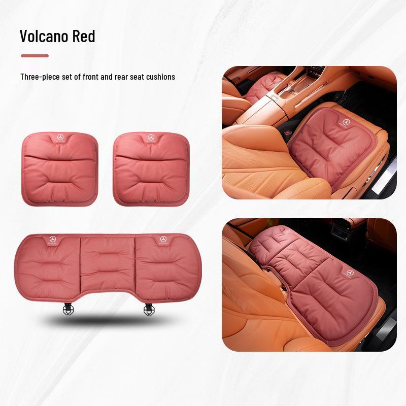 Ganzjahres-Nappaleder-Autositzbezüge für Mercedes-Benz, BMW, Tesla und Volkswagen - Weich für den Sommer