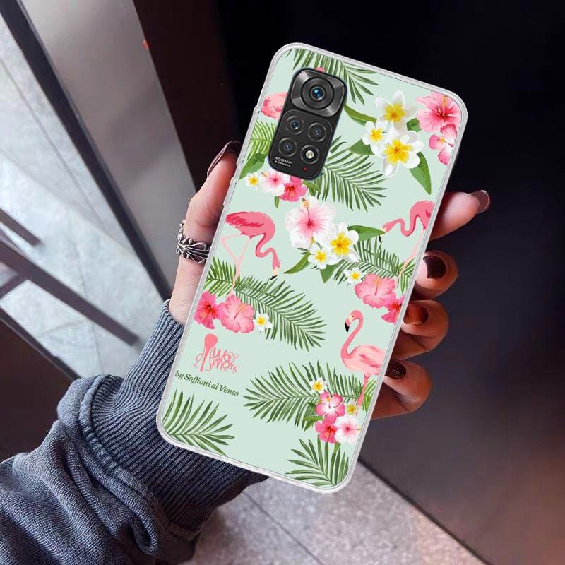Pink Red Flamingo Phone Case For Xiaomi Redmi Note 15 14 14S 13 12S 12 Pro Plus 11S 11 10S 10 4G Cover 11E 11T 5G Print Fundas R
