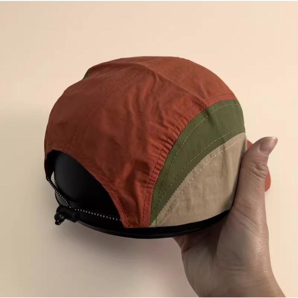 Korean Style Baseball Cap With Embroidered Letters Quick Dry Fabric For Men Women Outdoor Sports Running Cycling Casual Wear