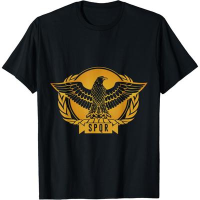 SPQR Roman Eagle Julius Caesar Legion Empire Senate T-Shirt
