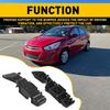 Left+Right Bumper Support Bracket For 2012-17 2013 2014 2015 2016 Hyundai Accent