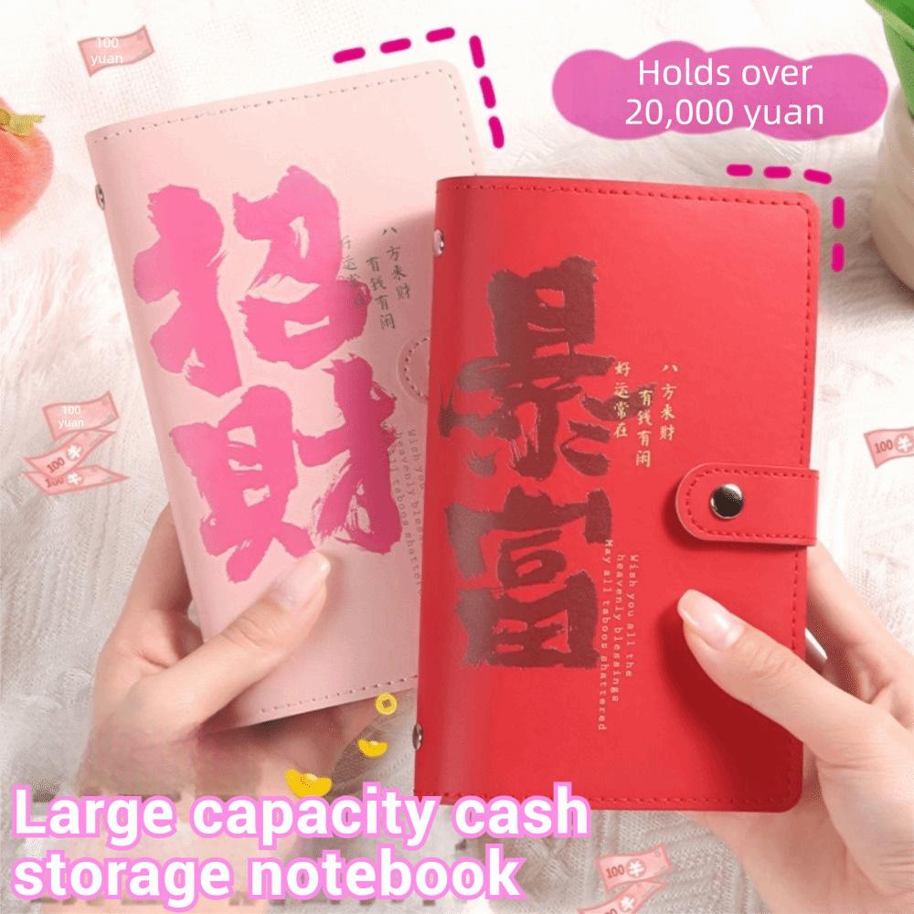 Wasserdichter Ordner Bargeld-Organizer Budgetplan Spar-Challenge-Ordner Persönliche Ersparnisse